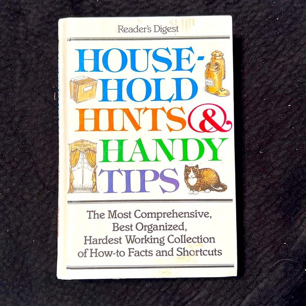 ⭐️ Reader’s Digest Household Hints & Handy Tips The most Comprehensive Index